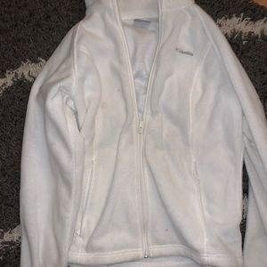 Columbia white jacket